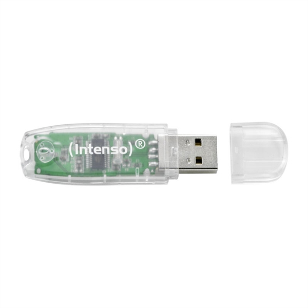 USB ključ Intenso Rainbow, 32 GB, prozorna