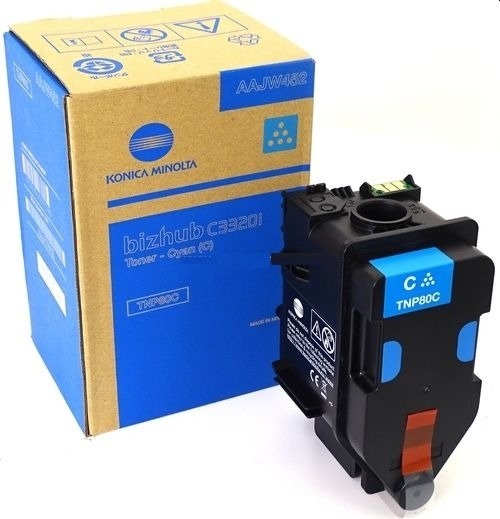 Toner Konica Minolta AAJW452 (TNP-80) (modra), original