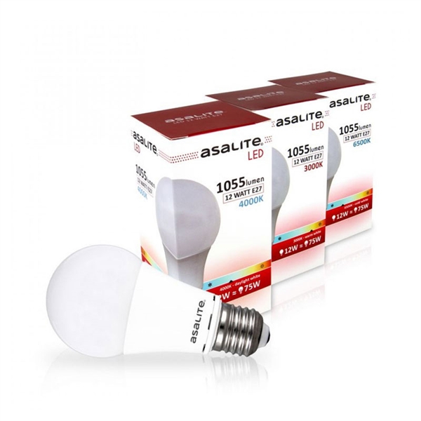 LED sijalka Asalite E27, 12W, 4000K