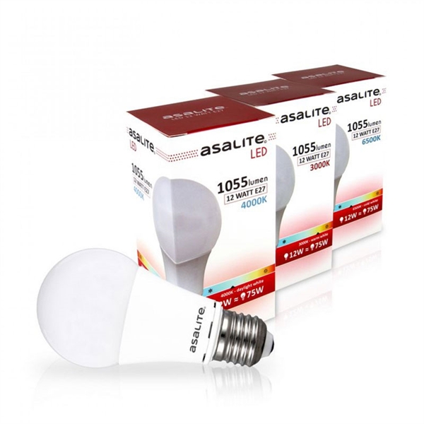 LED sijalka Asalite E27, 12W, 3000K