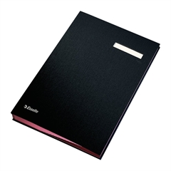 Podpisna mapa A4 Leitz, 20 delna, črna