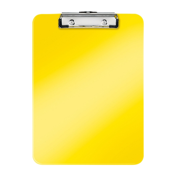 Mapa Clipboard s sponko A4 wow Leitz, rumena