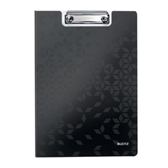 Mapa Clipboard s pokrovom A4 wow Leitz, črna