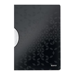 Mapa Clip A4 wow PP Leitz, črna