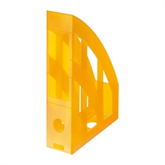 Namizni predalnik A4 Herlitz pokončen, translucent, oranžen