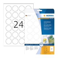 Okrogle samolepilne etikete Superprint Herma 4476, (Ø 40), 100/1 