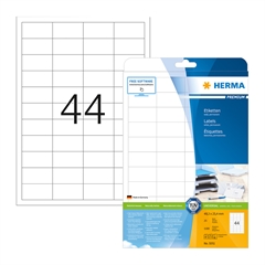 Samolepilne etikete Superprint Herma 5051, (48,3 x 25,4 mm), 25/1
