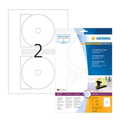Samolepilne etikete za CD Superprint Herma 8624, (Ø 116 mm), 10/1