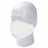 Higienska pralna modna maska, S-M, bela
