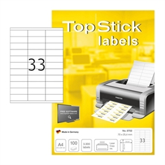 Univerzalne etikete Topstick Herma 8702, (70 x 25,4 mm), 100/1