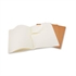 Beležnica Moleskine Cahier Journals LG mehke platnice, kraft - črte, 3 kosi