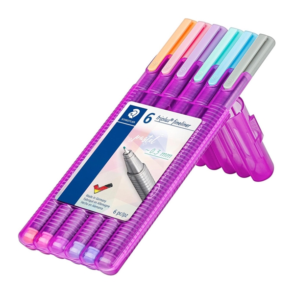 Flomastri Staedtler Fineliner Triplus, 0,3 mm, 6 kosov