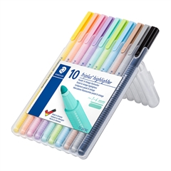 Marker Staedtler Textsurfer Triplus, 10 kosov