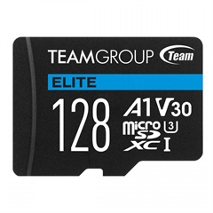 Spominska kartica Teamgroup Elite A1 MicroSD, 128 GB + adapter