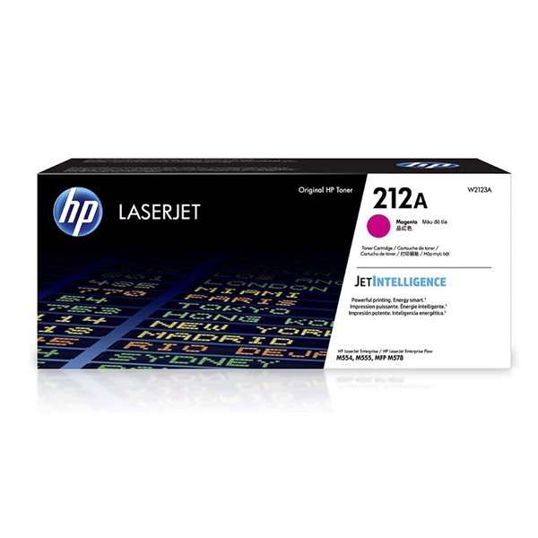 Toner HP W2123A 212A (škrlatna), original