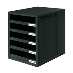 Predalnik Han System Box, odprt, črn