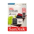 Spominska kartica SanDisk Ultra Micro SDXC UHS-I C10, 100 Mb/s, 64 GB + SD adapter