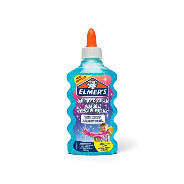 Lepilo z bleščicami Elmer's, 177 ml, modro