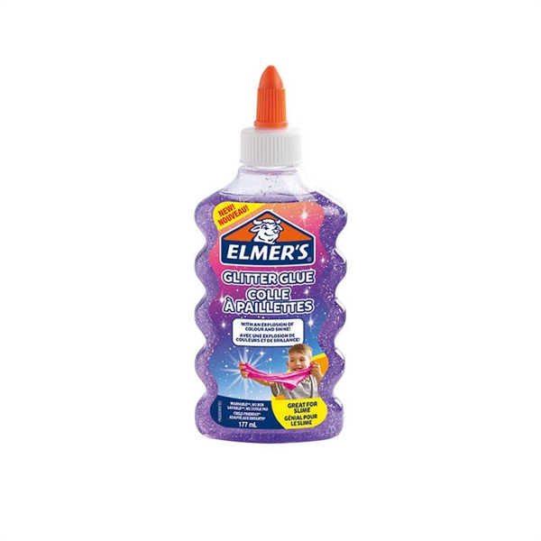 Lepilo z bleščicami Elmer's, 177 ml, vijolično