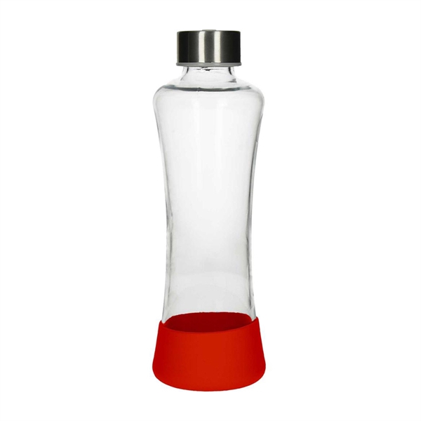 Steklenica Flow, 550 ml, rdeča