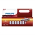 Baterija Philips Power Alkaline AA-LR6, 12 kosov