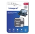 Spominska kartica Integral microSDHC/XC V10 UHS-I U1, 64 GB + SD adapter