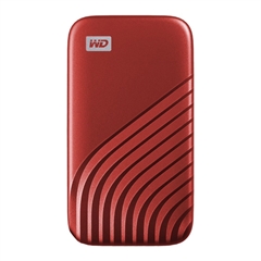 Zunanji prenosni disk WD My Passport SSD USB-C, 500 GB, rdeča