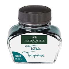 Črnilo Faber-Castell 30 ml, turkizno