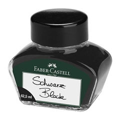Črnilo Faber-Castell 62,5 ml, črno