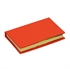 Eko mini notesnik Lily s samolepilnimi lističi, rdeči