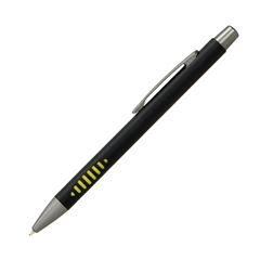 Kemični svinčnik Norvik, kovinski, črno rumen