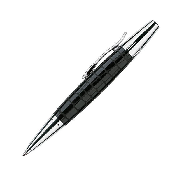 Kemični svinčnik Faber-Castell E-Motion Croc, črn