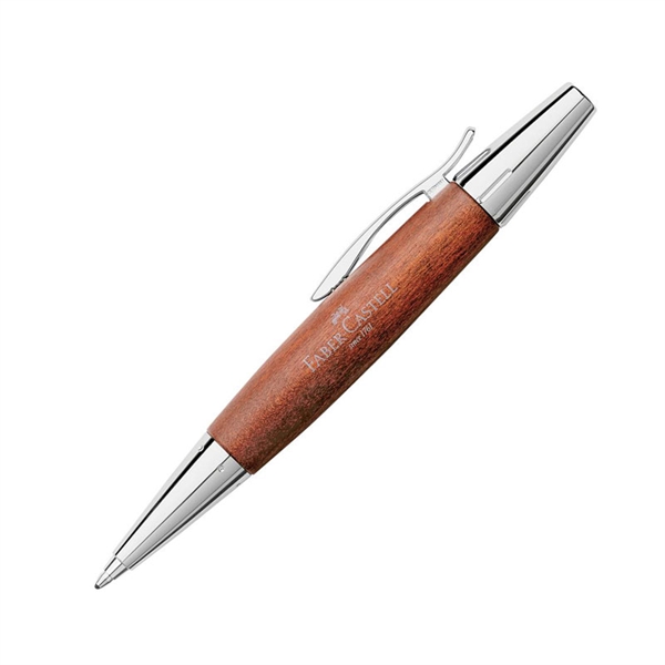 Kemični svinčnik Faber-Castell E-Motion Wood, rjav