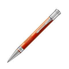 Kemični svinčnik Parker Duofold Classic, rdeče srebrn