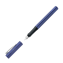 Nalivno pero Faber-Castell grip F 2011, modro