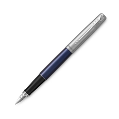 Nalivno pero Parker Jotter + 2 črnilna vložka, modro sivo