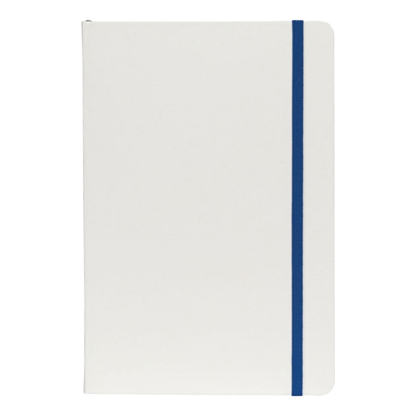 Beležnica Flux White, A5, modra, 96 listov