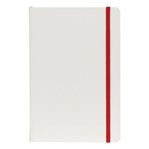 Beležnica Flux White, A5, rdeča, 96 listov