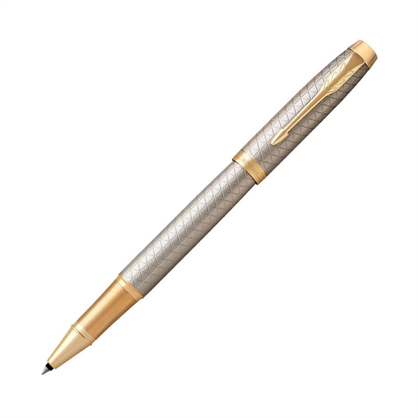 Roler pisalo Parker Premium, sivo zlato