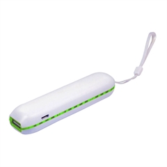 Prenosna baterija (powerbank) Ozone, 3.000 mAh, zelena