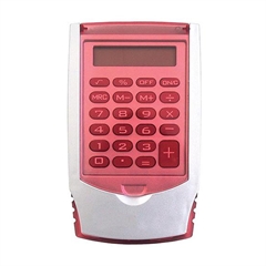 Žepni kalkulator KD-2999, rdeč