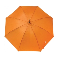 Dežnik Vesta, z gumijastim ročajem, oranžen