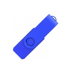 USB ključ Twister Mat, 4 GB, moder