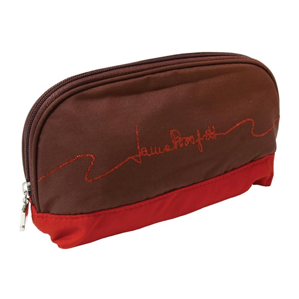Zložljiv dežnik Laura, v torbici, bordo rdeč