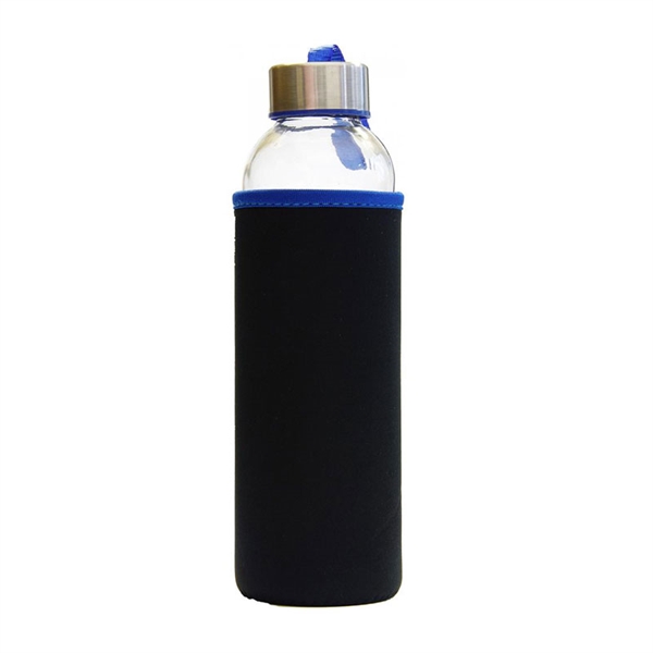 Steklenica Stream za vodo, 500 ml, črno modra