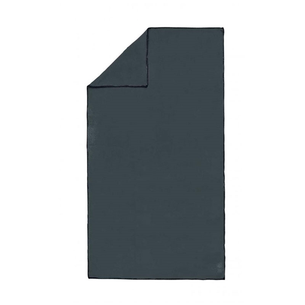 Brisača Active SOLID 100 x 180 cm, črna