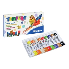 Tempera barve Karbon, 18 ml