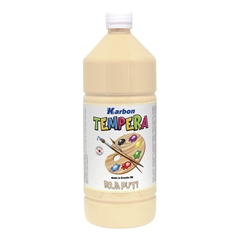 Tempera barva Karbon, kožna, 1 L