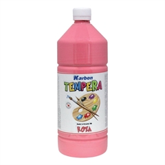 Tempera barva Karbon, roza, 1 L