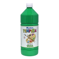 Tempera barva Karbon, zelena, 1 L